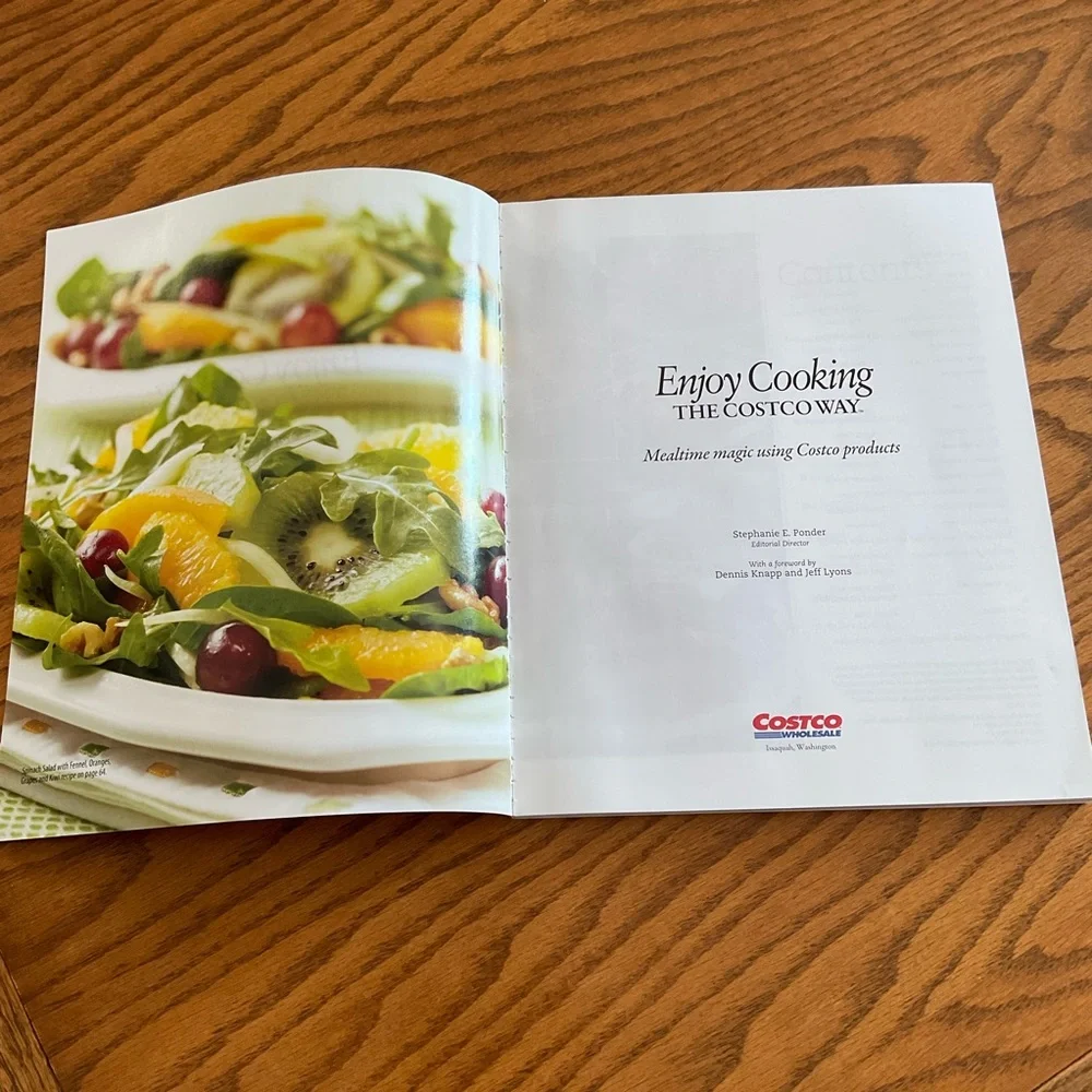 Enjoy Cooking The Costco Way Cookbook, 250 Pages